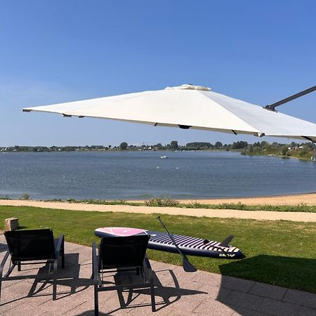 Luxe Chalet Direct Aan Het Water Met Strand Lith Экстерьер фото